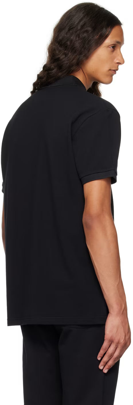 Black Teddy Patch Polo