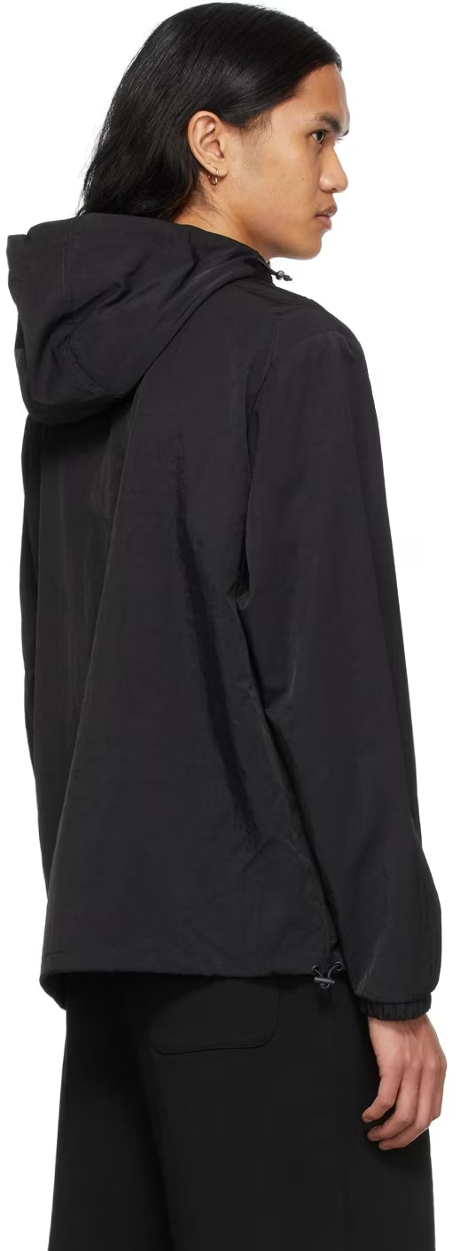 Black Varsity Teddy Jacket