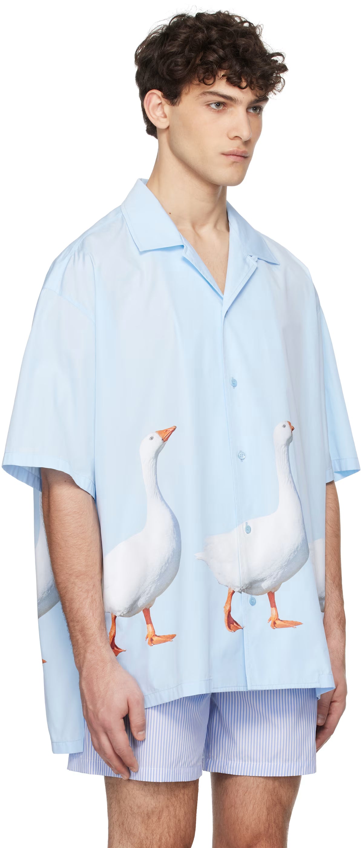 Blue Goose Cotton Poplin Shirt
