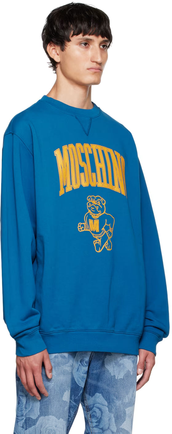 Blue Varsity Sweatshirt