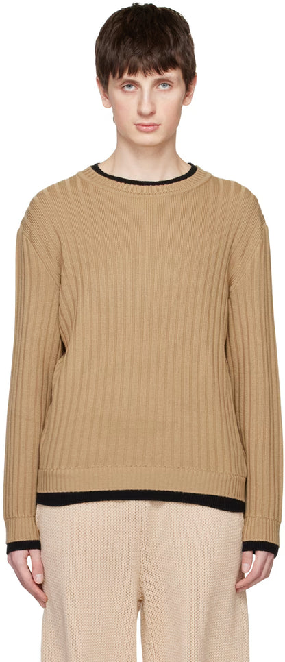 Brown Layered Sweater