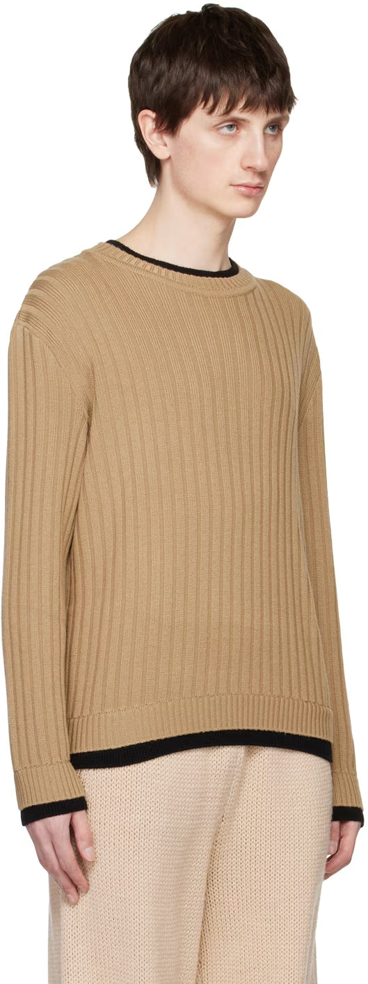 Brown Layered Sweater