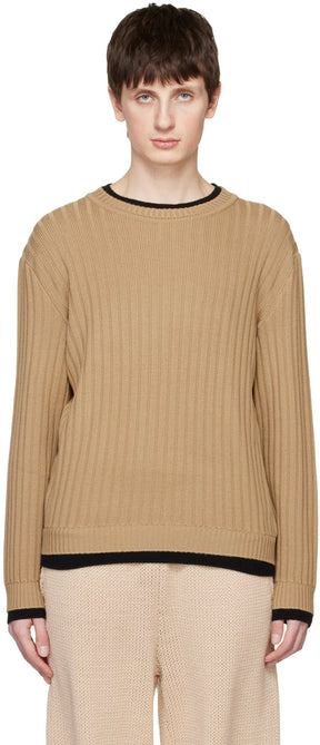 Brown Layered Sweater