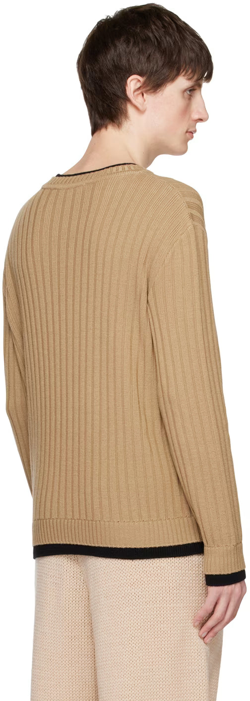 Brown Layered Sweater