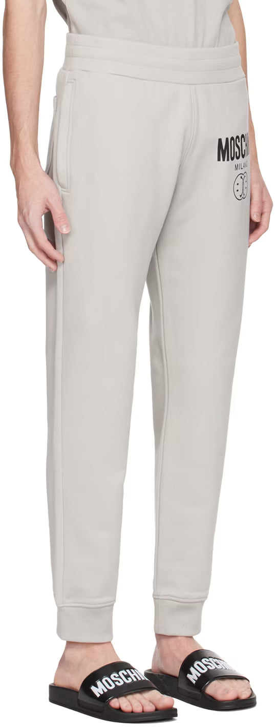 Gray Printed Lounge Pants