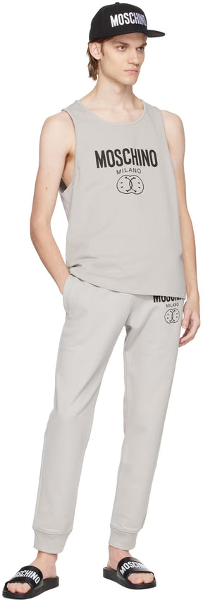 Gray Printed Lounge Pants