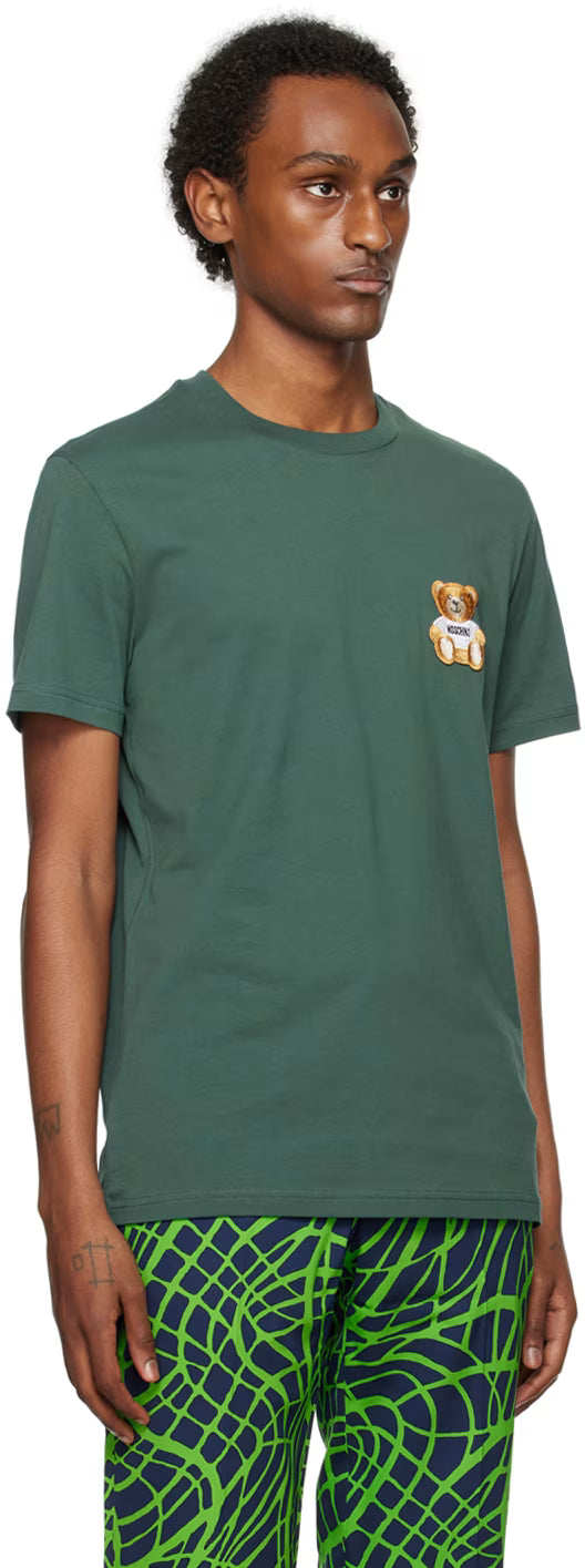 Green Teddy Patch T-Shirt