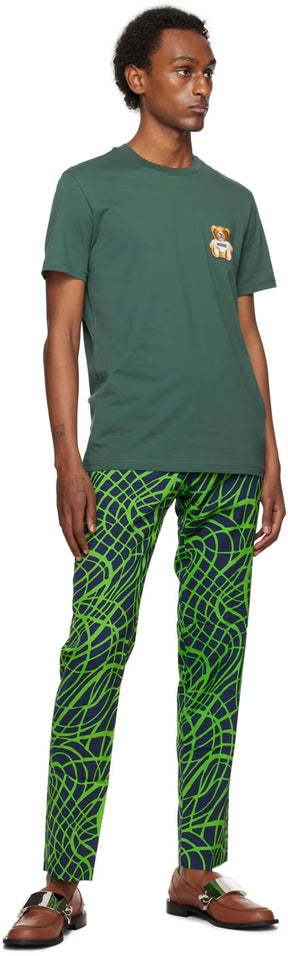 Green Teddy Patch T-Shirt