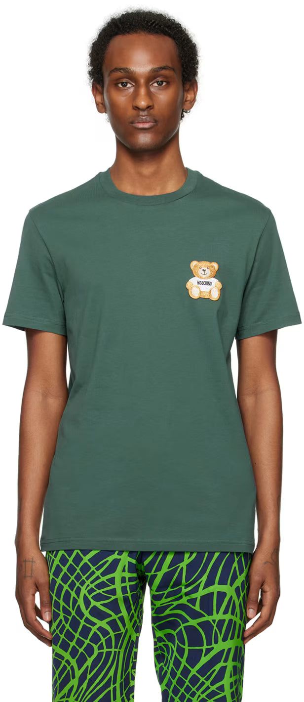 Green Teddy Patch T-Shirt
