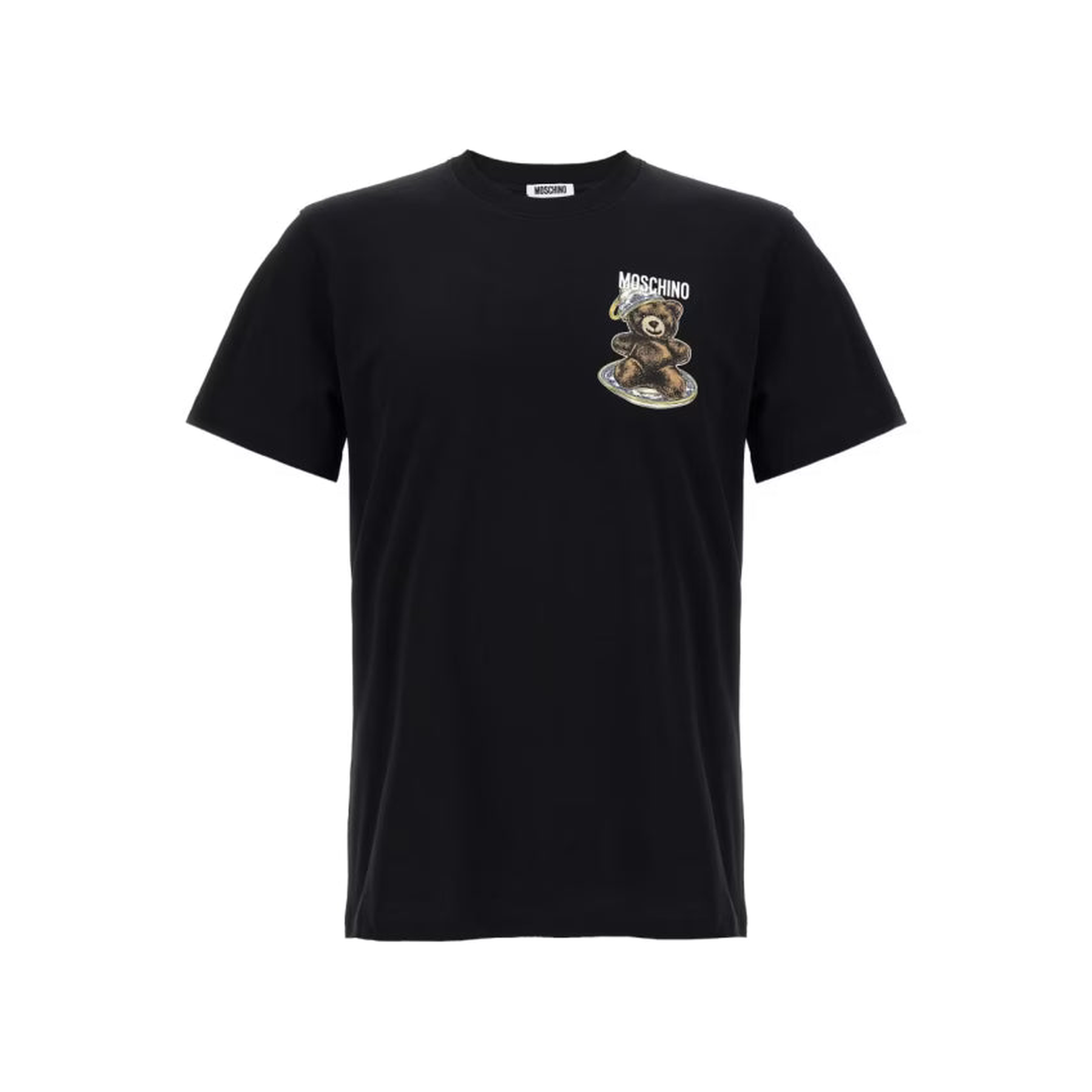 Moschino Logo Print Crew Neck T-shirt