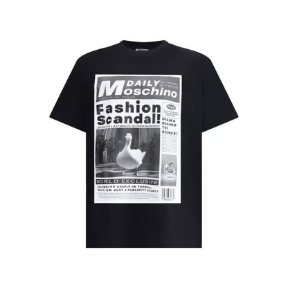Moschino Maxi Print Cotton T-Shirt