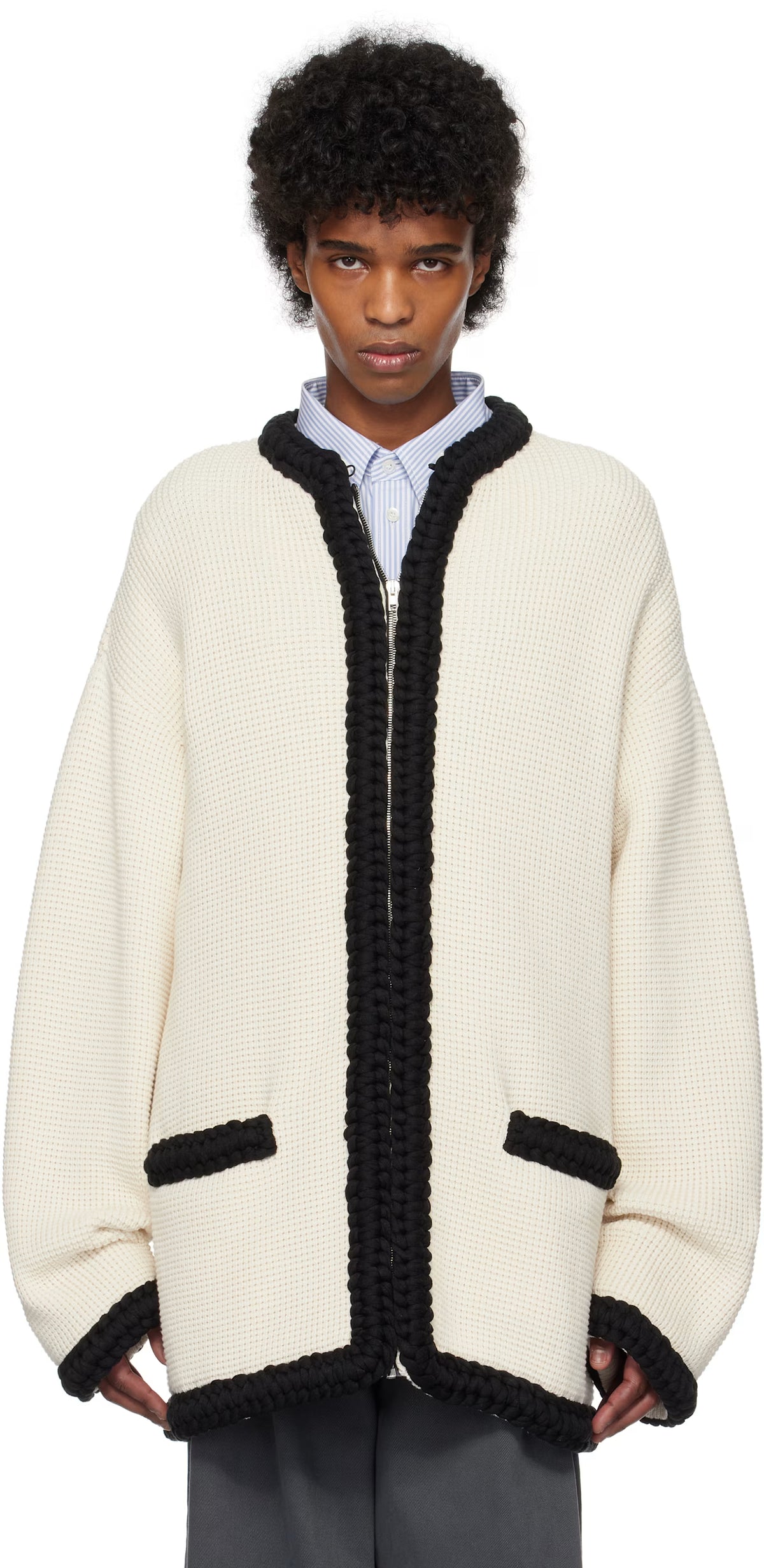 Off-White Organic Cotton Blend Jacket