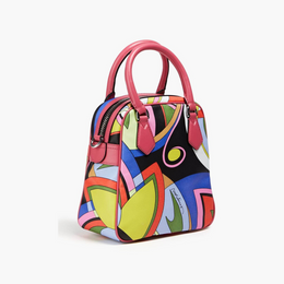 MOSCHINO Printed coated canvas tote