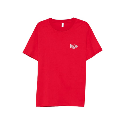 Moschino Red Logo T-shirt and Polo