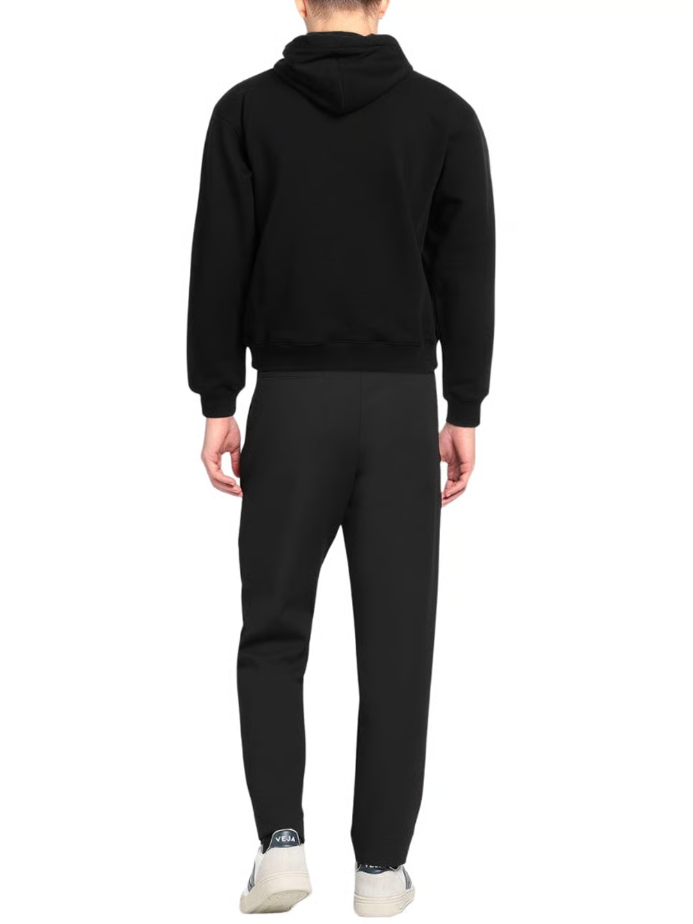 Moschino Double Smiley Black Hoodie