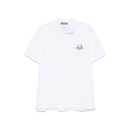 Moschino Teddy Bear Logo Polo Shirt