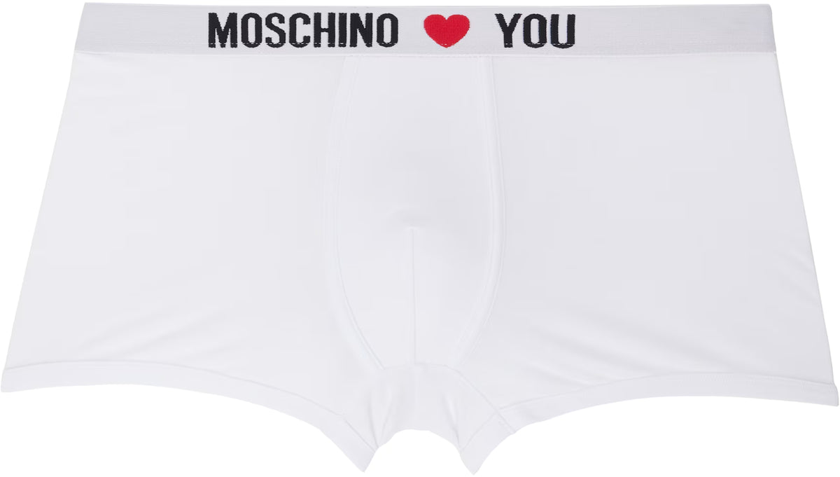 Two-Pack Black & White 'My Valentine' Boxers