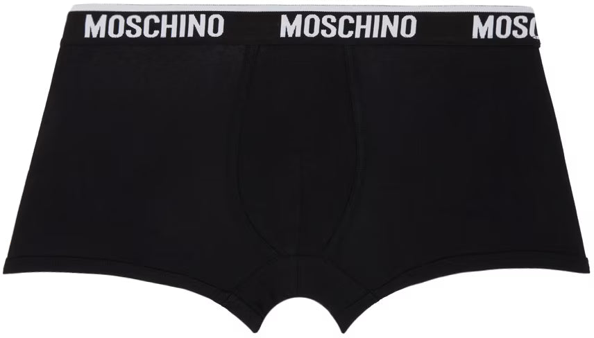 Two-Pack Black Boxers