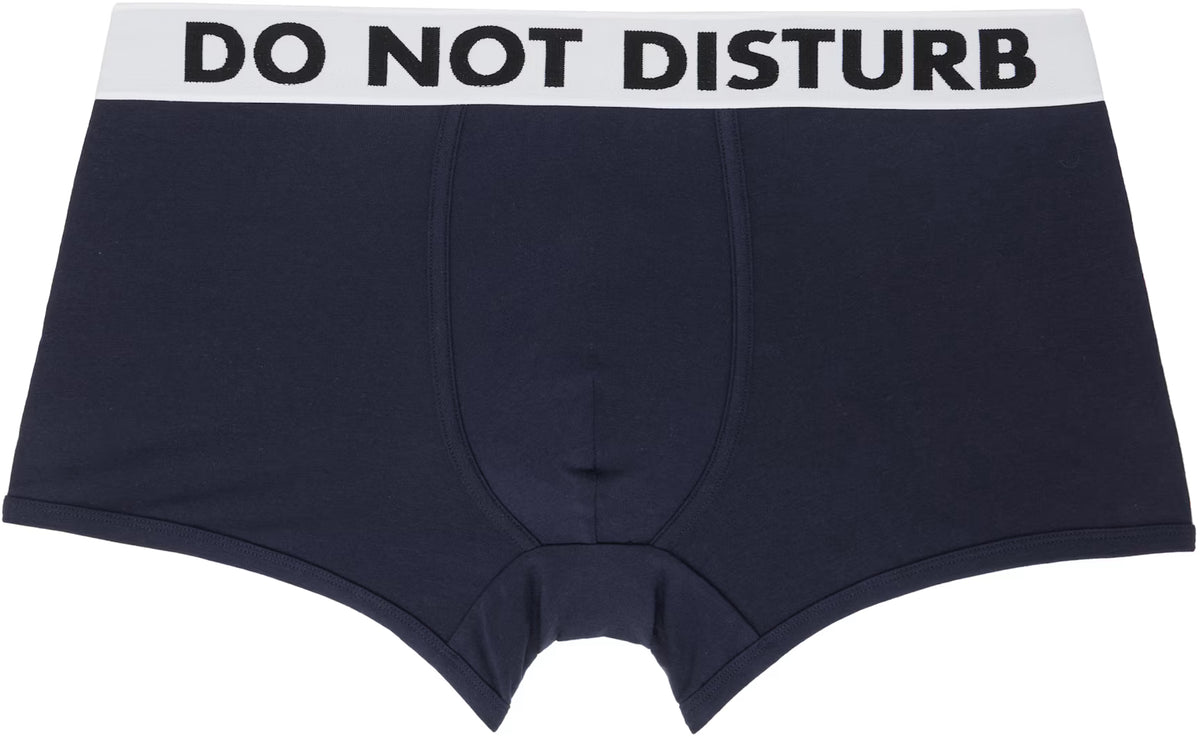 Two-Pack Navy Trunk Boxer Briefs