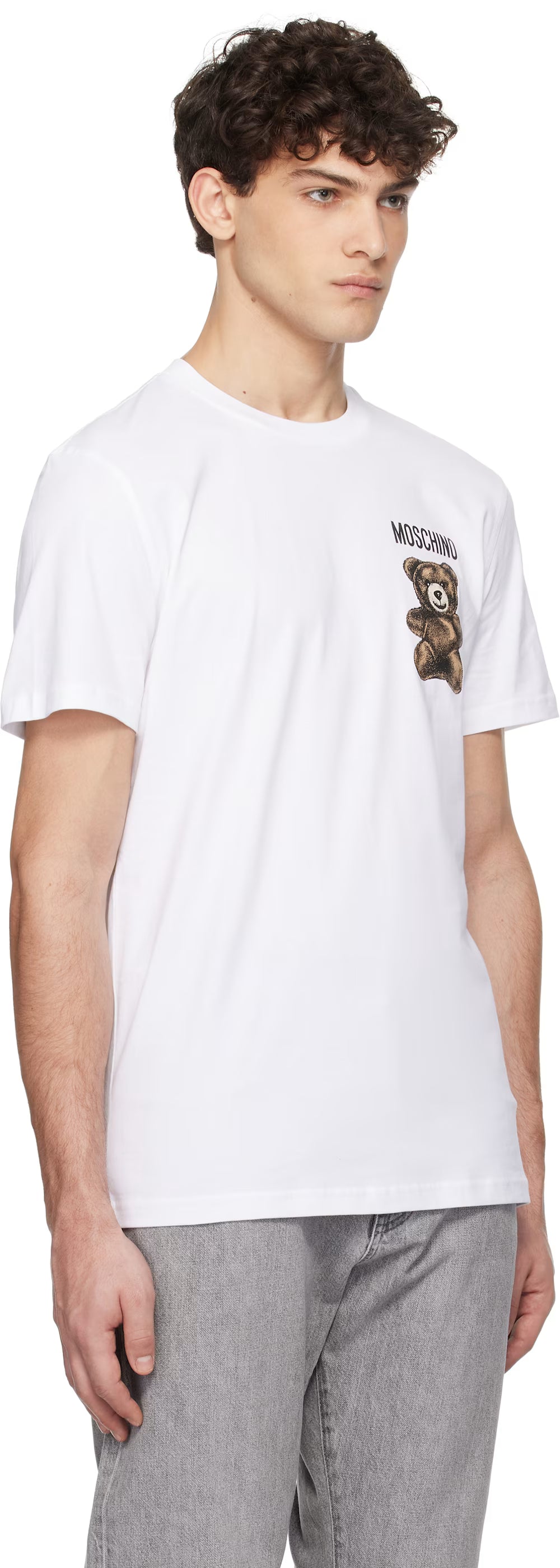 White Little Teddy Bear T-shirt