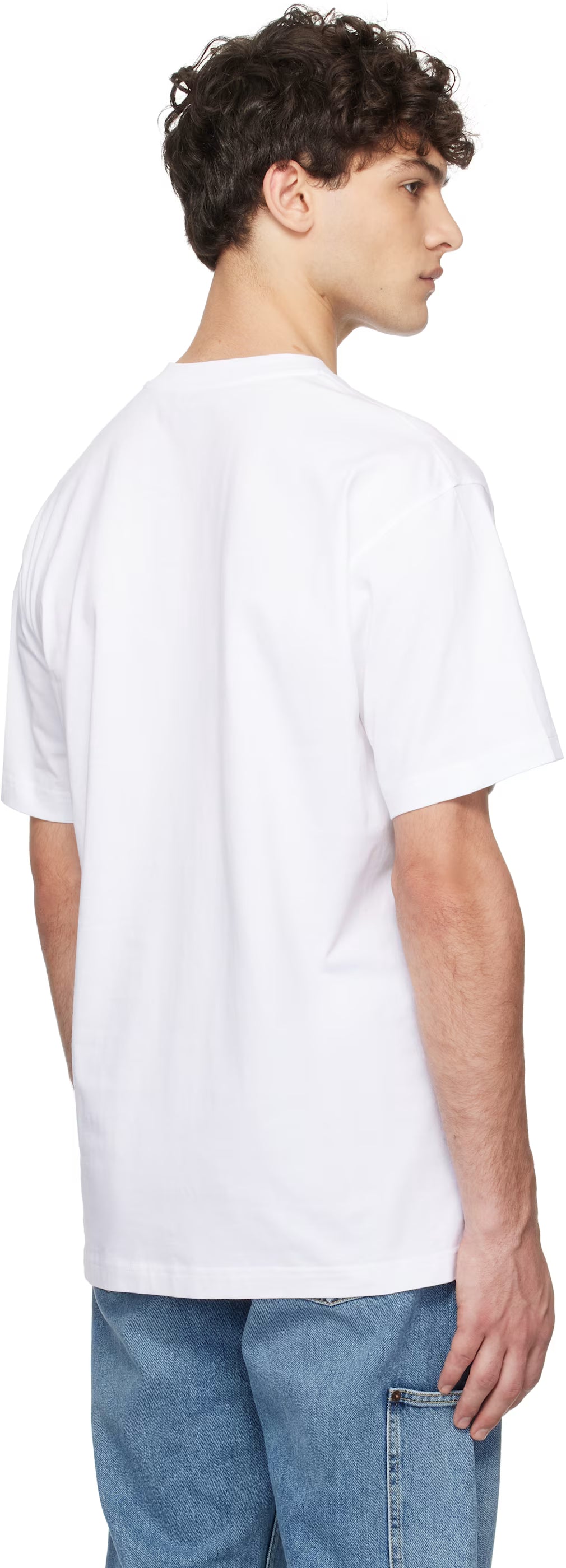 White Message Print T-shirt