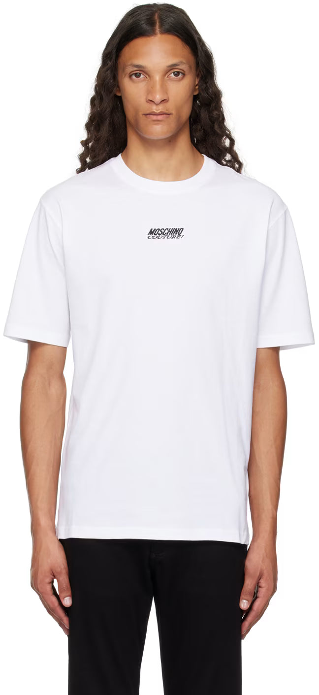 White 'Moschino Couture!' T-Shirt