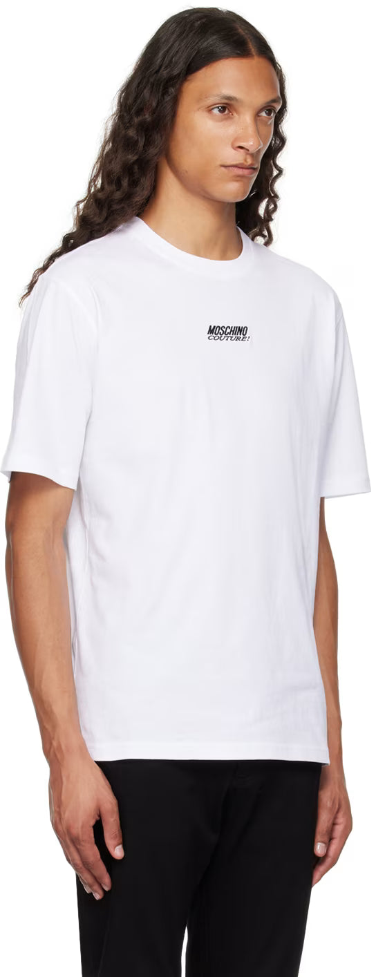 White 'Moschino Couture!' T-Shirt