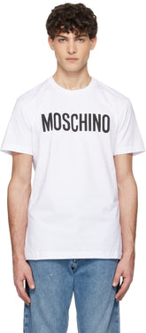White 'Moschino' Institutional T-shirt