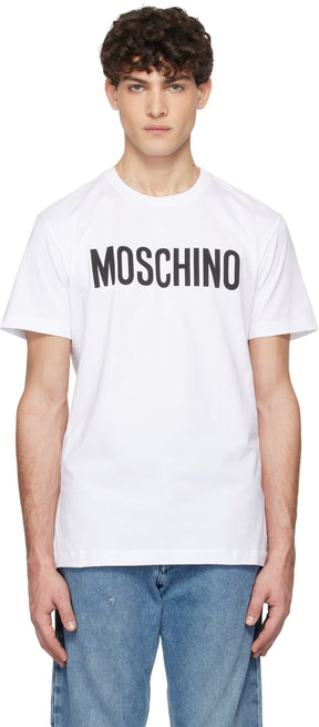 White 'Moschino' Institutional T-shirt