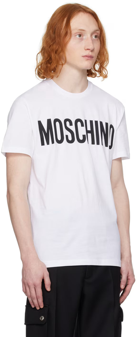 White Print T-Shirt