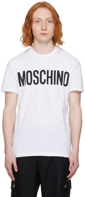 White Print T-Shirt