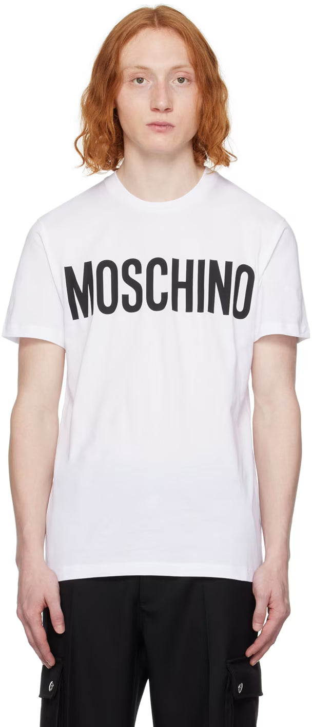 White Print T-Shirt