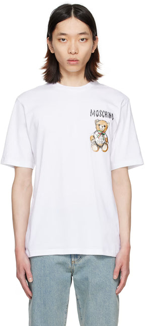 White Printed T-Shirt