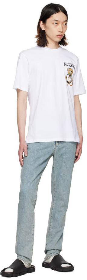 White Printed T-Shirt