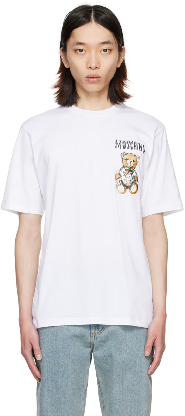 White Printed T-Shirt