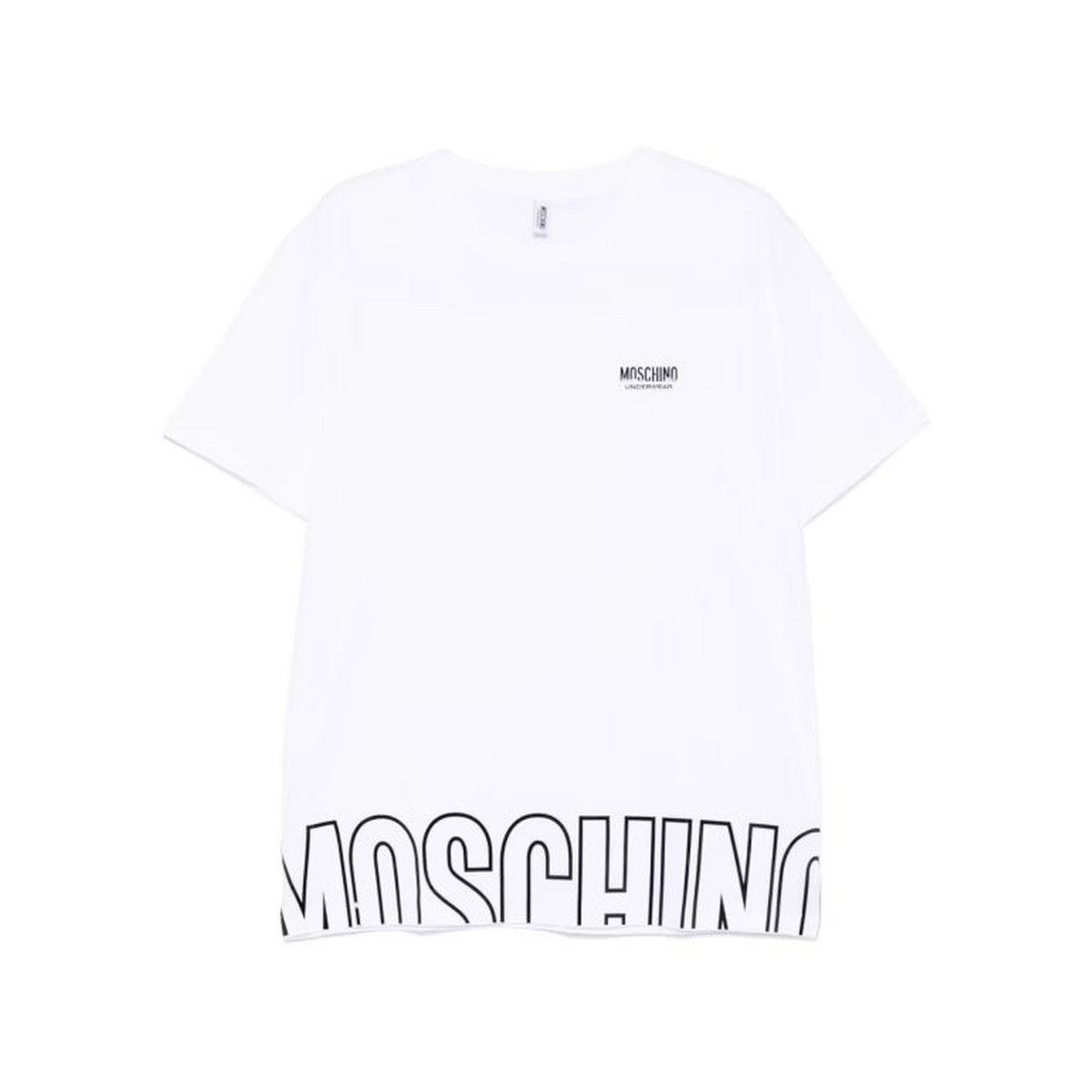 Moschino White T-shirt and Polo
