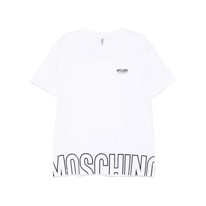 Moschino White T-shirt and Polo