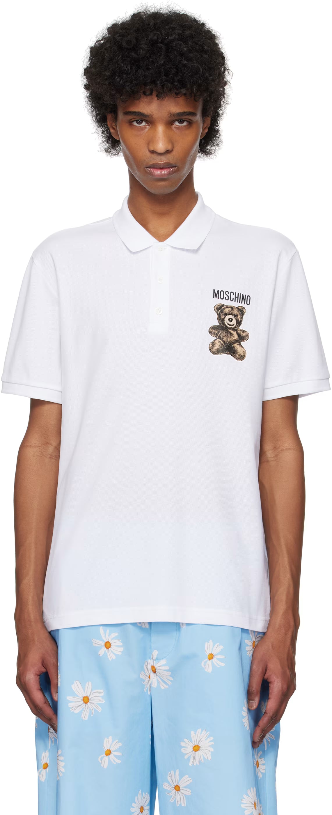 White Teddy Bear Polo