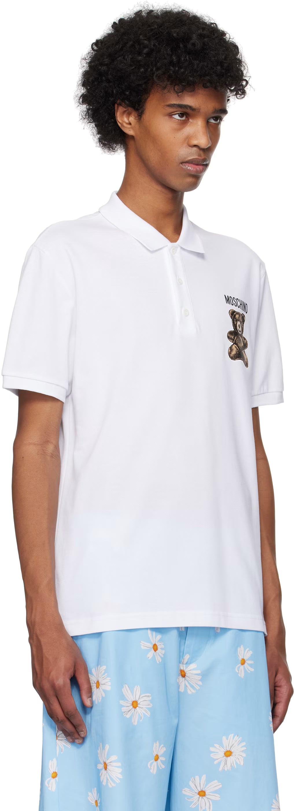 White Teddy Bear Polo
