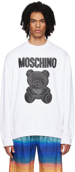 White Teddy Bear Sweatshirt