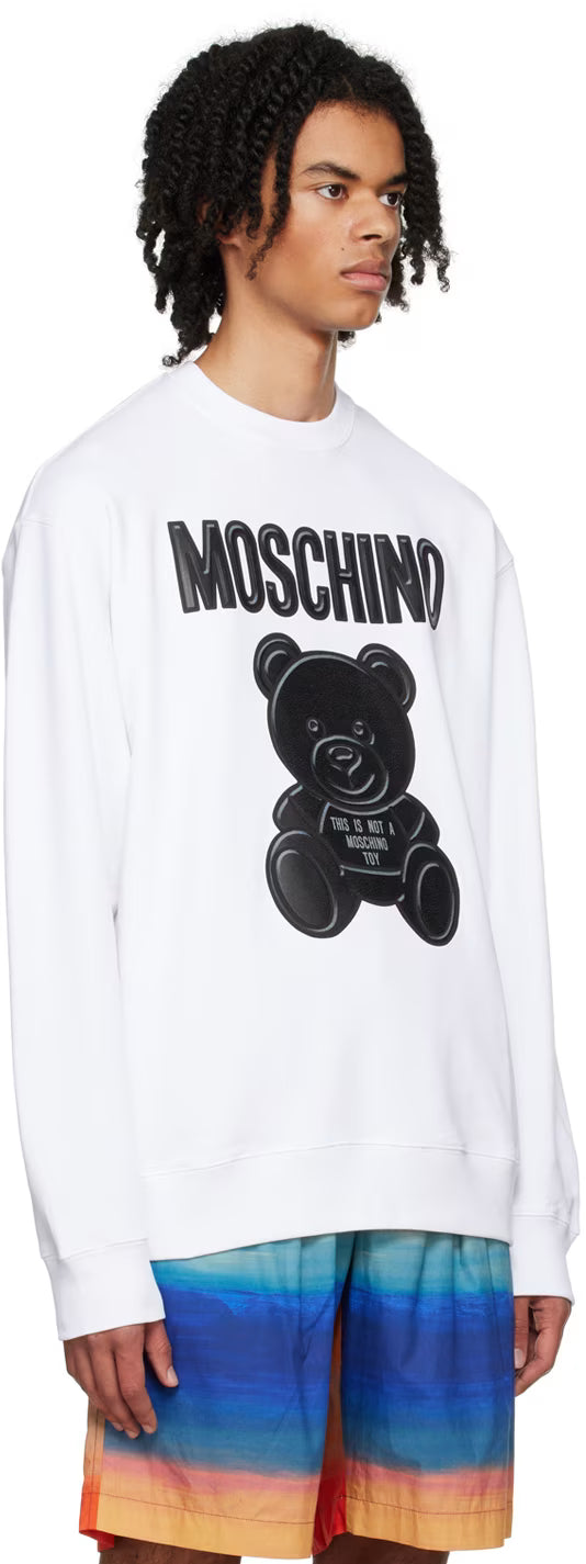 White Teddy Bear Sweatshirt