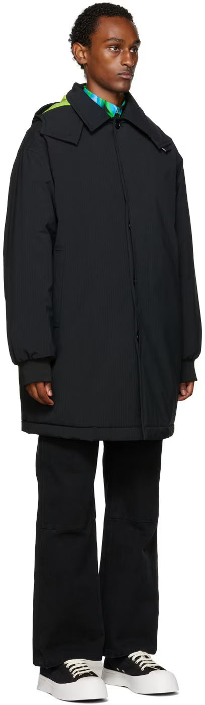 Black Insulated Coat