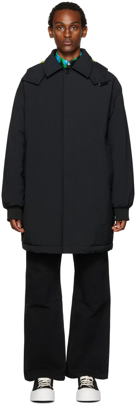 Black Insulated Coat