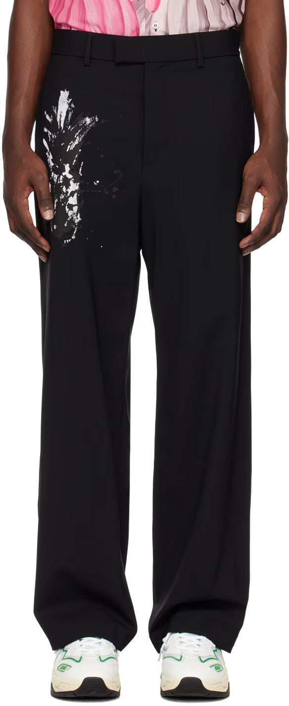 Black Pineapple Trousers