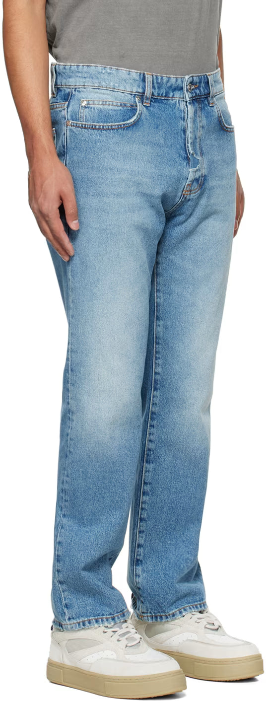 Blue Distressed Jeans