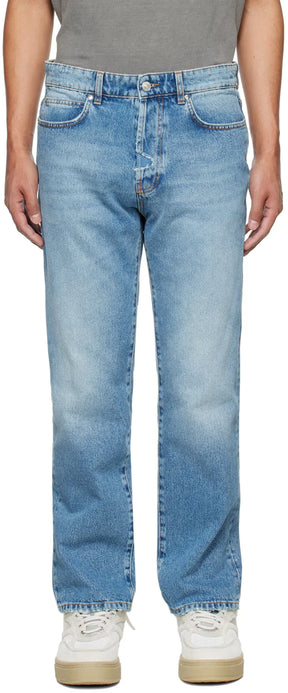 Blue Distressed Jeans