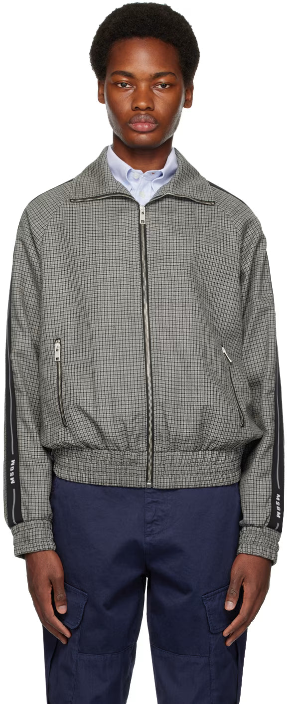 Gray Check Jacket