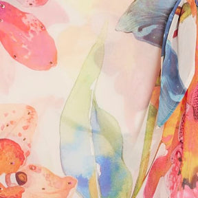 Multi Colour Tropical Embellished Mini Sarong