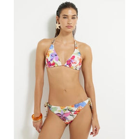 Multi Colour Tropical Print Bikini Bottoms