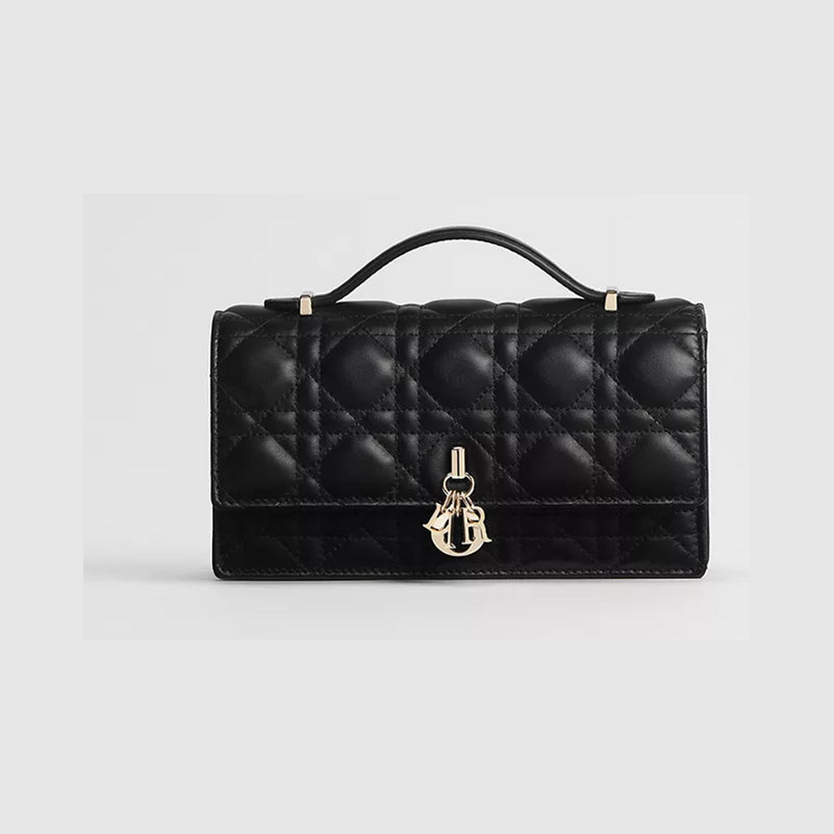 My Dior Mini Bag Black Cannage Lambskin